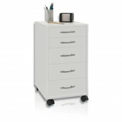 Rollcontainer - weiß - 33 cm breit