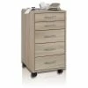 Rollcontainer - Sonoma Eiche - 33 cm breit 2 Rollcontainer - Sonoma Eiche - 33 cm breit -Günstiges Büro Geschäft 0131000302 1600Wx1600H