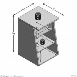 2-teiliges Schreibtisch-Set - anthrazit-orange -Günstiges Büro Geschäft 0131003800 03 1600Wx1600H