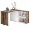 Winkelschreibtisch - Old Wood - weiß - 4 Ablagen -Günstiges Büro Geschäft 0131011001 1600Wx1600H
