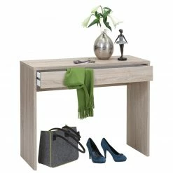 Schreibtisch - Sonoma Eiche - 100 cm -Günstiges Büro Geschäft 0131011100 02 1600Wx1600H