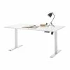 Schreibtisch - weiß - höhenverstellbar - 160x77 cm -Günstiges Büro Geschäft 0153001300 1600Wx1600H