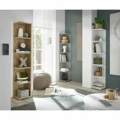 Eckregal - Sonoma Eiche - 142 cm hoch -Günstiges Büro Geschäft 0153001902 06 1600Wx1600H