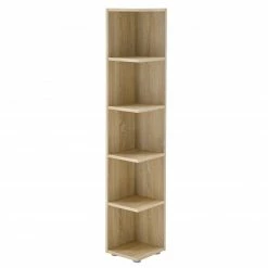 Eckregal - Sonoma Eiche - 142 cm hoch