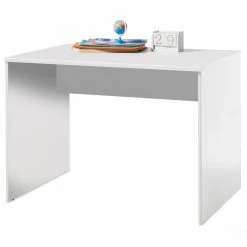 Schreibtisch - weiß - 75 cm hoch
