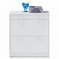 Schuhkipper - weiß - 87 cm breit -Günstiges Büro Geschäft 0153012402 07 1600Wx1600H