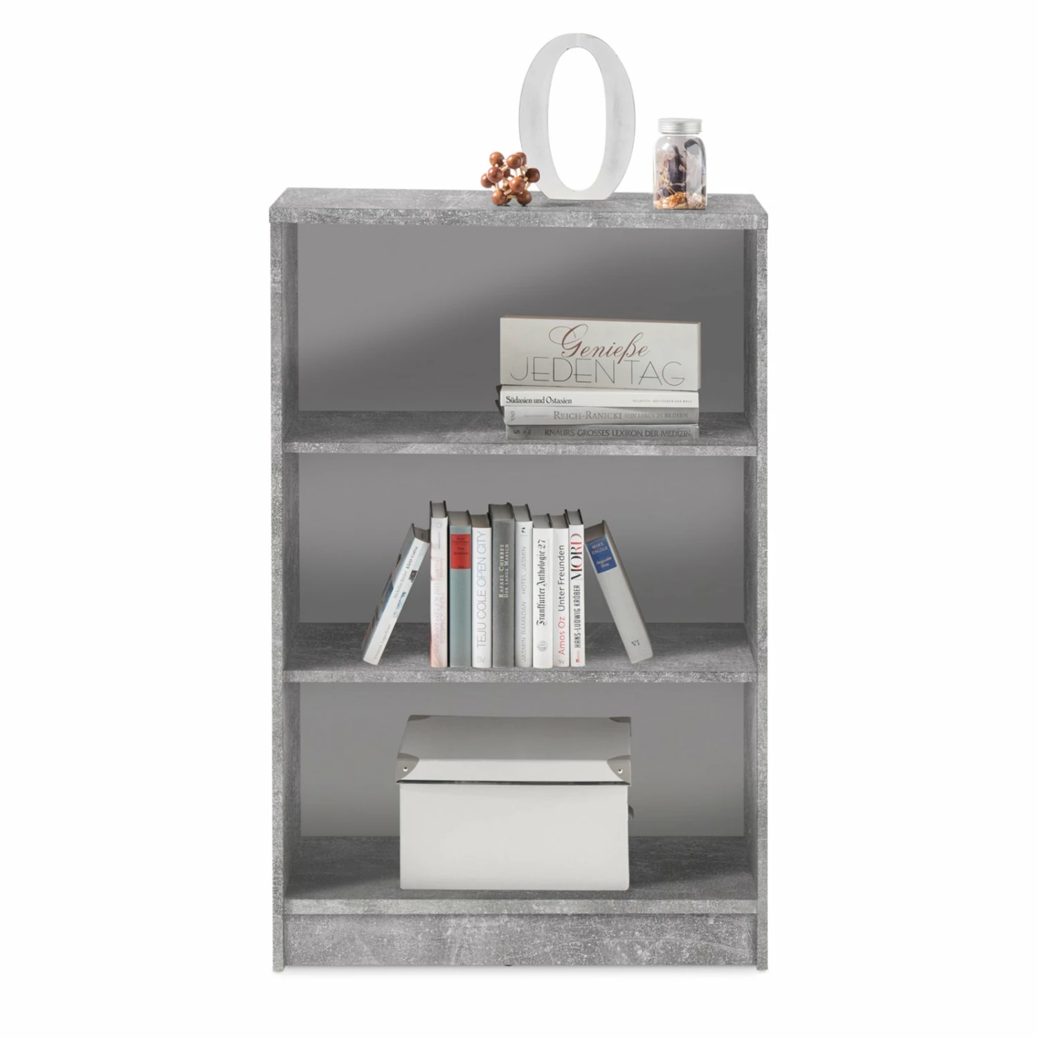 Regal - Beton-weiß - 72 cm breit 3 Regal - Beton-weiß - 72 cm breit