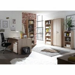 Rega - Sonoma Eiche - 5 Einlegeböden - 72 cm breit -Günstiges Büro Geschäft 0153013200 02 1600Wx1600H