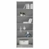 Regal - Beton-weiß - 5 Einlegeböden - 72 cm breit -Günstiges Büro Geschäft 0153013202 1600Wx1600H