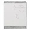 Kommode - Beton-weiß - 74 cm -Günstiges Büro Geschäft 0153013901 1600Wx1600H