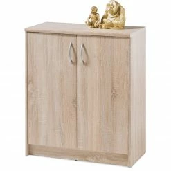 Kommode - Sonoma Eiche - 2 Türen - 74 cm