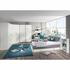 Schreibtisch - alpinweiß - 140 cm breit -Günstiges Büro Geschäft 0194056400 04 1600Wx1600H