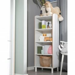 Regalelement - alpinweiß - 4 Fächer - 47 cm -Günstiges Büro Geschäft 0194069900 03 1600Wx1600H