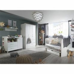 Regalelement - alpinweiß - 4 Fächer - 47 cm -Günstiges Büro Geschäft 0194069900 04 1600Wx1600H