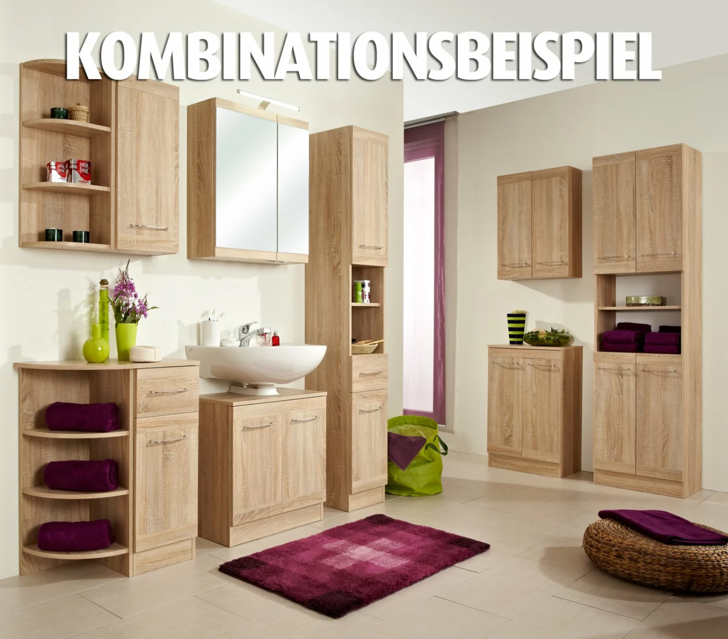 Abschlussecke - Eiche natur - 31 cm breit 5 Abschlussecke - Eiche natur - 31 cm breit – Bild 3