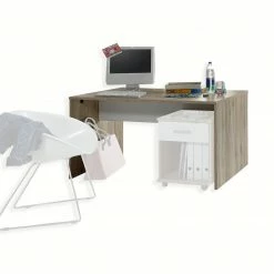 Schreibtisch - San Remo Eiche - 140 cm