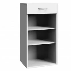 Regal - weiß - 45x98 cm