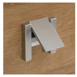 Eckschreibtisch - weiß - Riviera-Eiche - wechselseitig montierbar -Günstiges Büro Geschäft 0432000400 06 1600Wx1600H