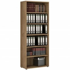 Aktenregal - Eiche Riviera - 89x221 cm 8 Aktenregal - Eiche Riviera - 89x221 cm -Günstiges Büro Geschäft 0432015000 03 1600Wx1600H