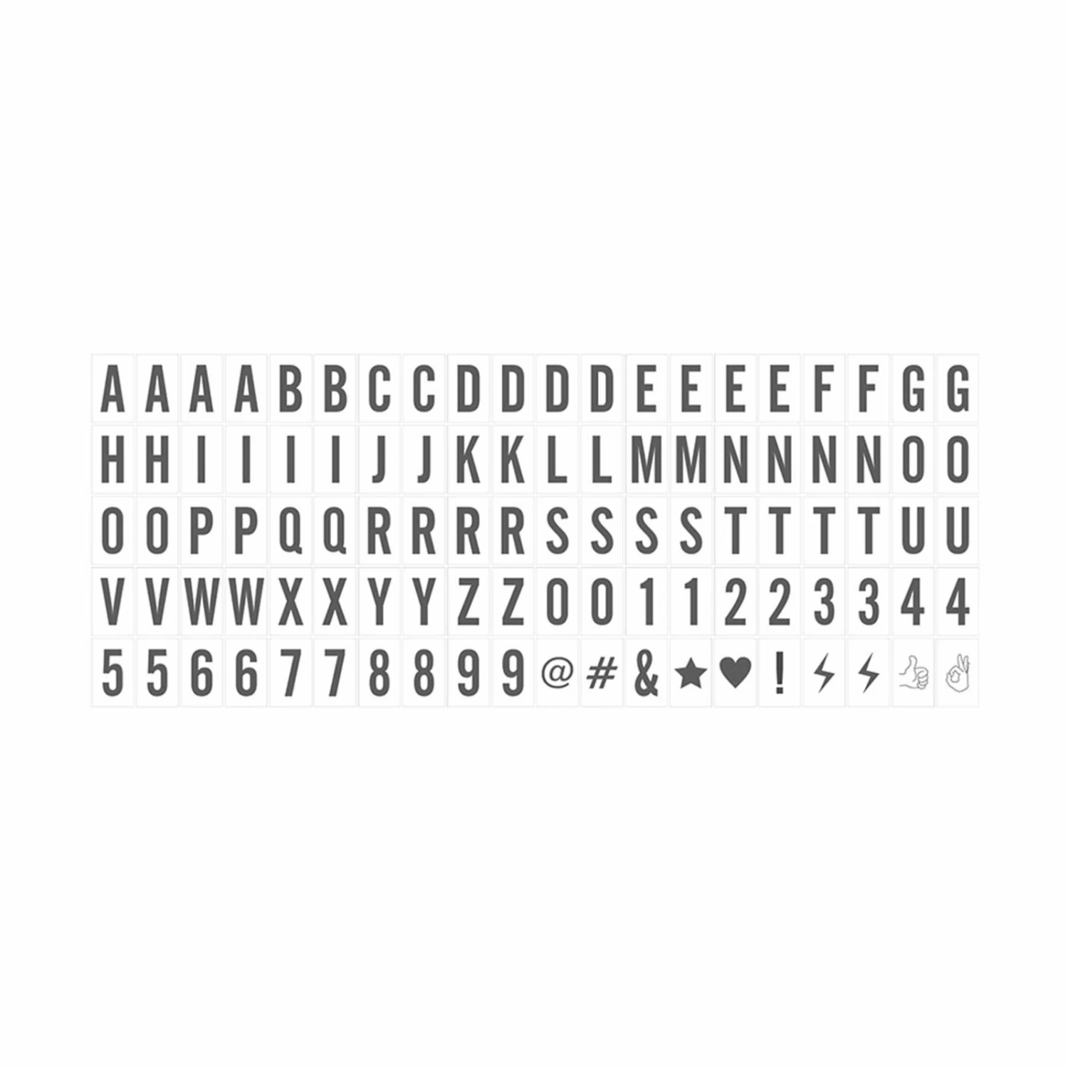 LED-Lichtbox - Lightbox - mit Buchstaben 4 LED-Lichtbox - Lightbox - mit Buchstaben – Bild 2