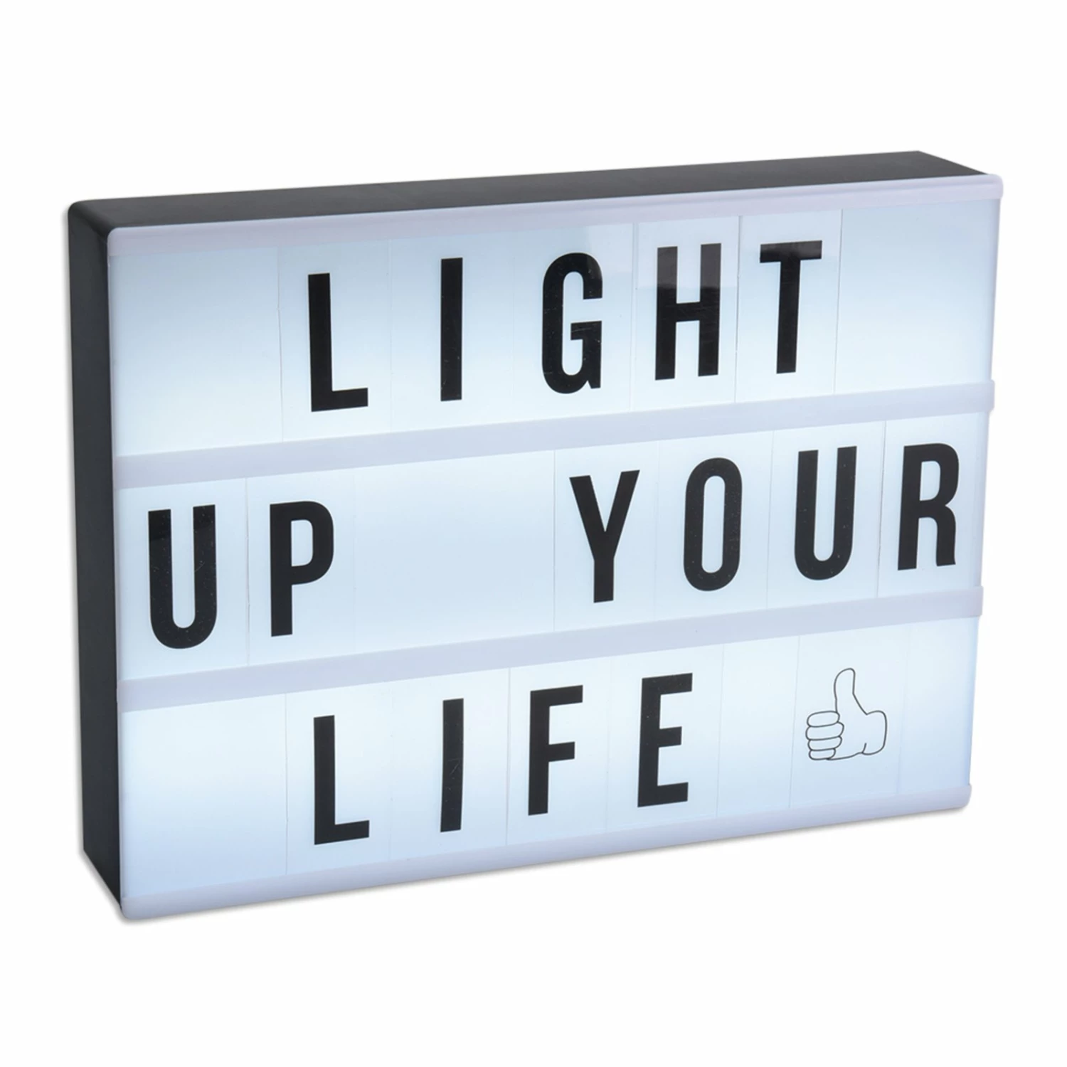 LED-Lichtbox - Lightbox - mit Buchstaben 3 LED-Lichtbox - Lightbox - mit Buchstaben