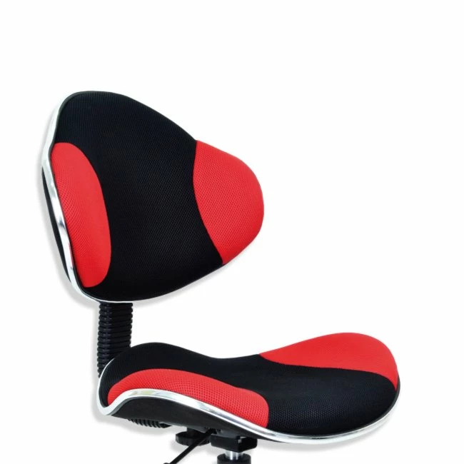 Drehstuhl - schwarz-rot - höhenverstellbar 4 Drehstuhl - schwarz-rot - höhenverstellbar – Bild 2