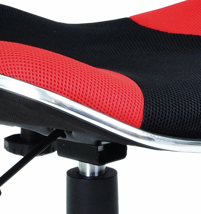 Drehstuhl - schwarz-rot - höhenverstellbar 5 Drehstuhl - schwarz-rot - höhenverstellbar – Bild 3