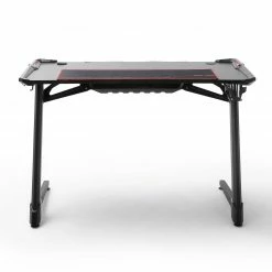 Gaming-Schreibtisch - schwarz - mit LED-Beleuchtung -Günstiges Büro Geschäft 1015053200 03 1600Wx1600H