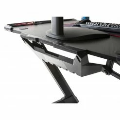 Gaming-Schreibtisch - schwarz - mit LED-Beleuchtung -Günstiges Büro Geschäft 1015053200 06 1600Wx1600H