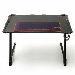 Gaming-Schreibtisch - schwarz - mit LED-Beleuchtung -Günstiges Büro Geschäft 1015053200 08 1600Wx1600H