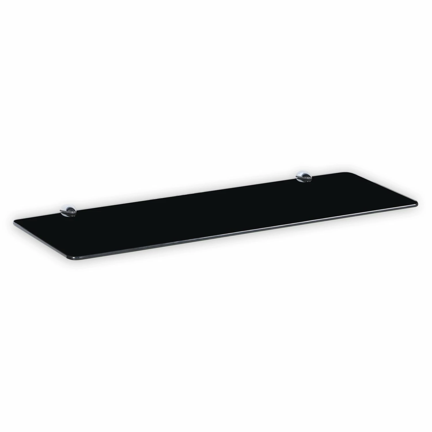 Wandboard - Glas - schwarz - 60x20 cm 3 Wandboard - Glas - schwarz - 60x20 cm