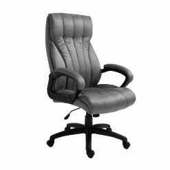 Drehstuhl - grau-schwarz - Wippfunktion