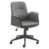Drehstuhl - grau-schwarz - mit Lederoptik -Günstiges Büro Geschäft 1015085200 1600Wx1600H