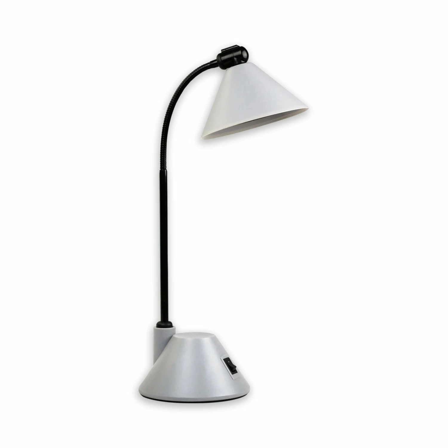 CleverPick LED-Schreibtischleuchte - grau - mit Flexarm 3 CleverPick LED-Schreibtischleuchte - grau - mit Flexarm