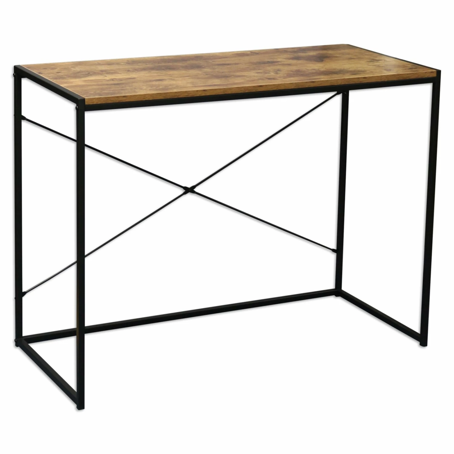 Schreibtisch - schwarz-Eiche - 100 cm breit 3 Schreibtisch - schwarz-Eiche - 100 cm breit