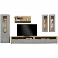 Luca Bessoni Wandpaneel AURIS - Flagstaff Eiche - 120 cm -Günstiges Büro Geschäft 1016021200 05 1600Wx1600H