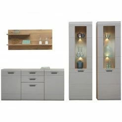 Luca Bessoni Wandpaneel AURIS - Flagstaff Eiche - 120 cm -Günstiges Büro Geschäft 1016021200 06 1600Wx1600H