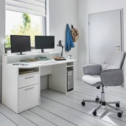 Gamer-Schreibtisch - weiß - 160 cm -Günstiges Büro Geschäft 1023009600 03 1600Wx1600H