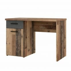 Schreibtisch - Oldwood Vintage - Betonoptik - 110 cm breit