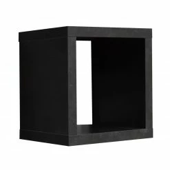 Würfelregal - Schwarzstahloptik - 40 cm