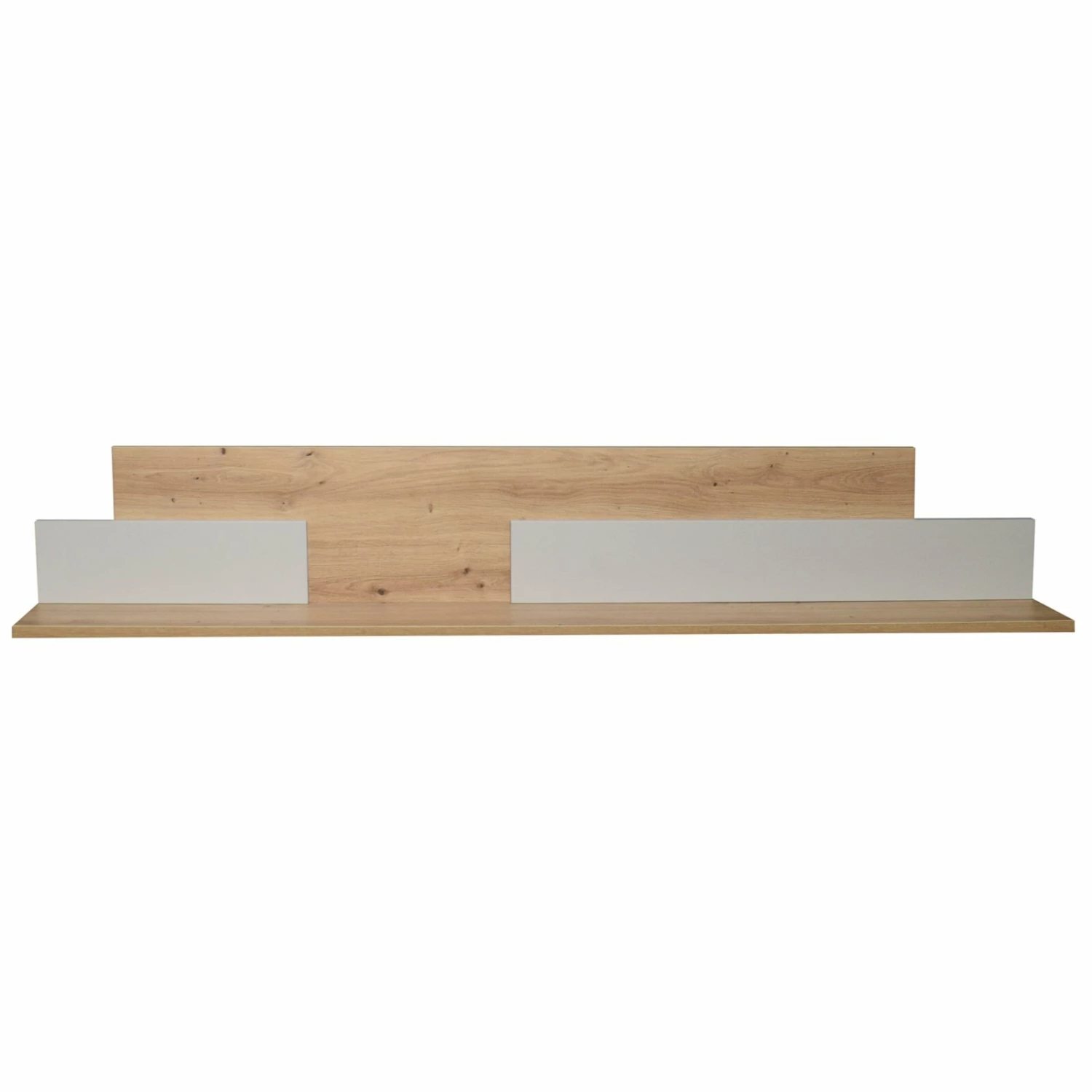 Wandboard - kreidegrau - Asteiche - 150 cm 4 Wandboard - kreidegrau - Asteiche - 150 cm – Bild 2