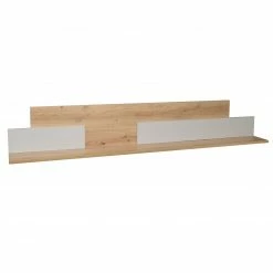 Wandboard - kreidegrau - Asteiche - 150 cm