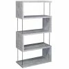 Standregal - Betonoptik - silber - 66 cm breit -Günstiges Büro Geschäft 1205009301 1600Wx1600H