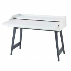 Sekretär - weiß-grau - ausziehbar 10 Sekretär - weiß-grau - ausziehbar -Günstiges Büro Geschäft 1226000600 04 1600Wx1600H