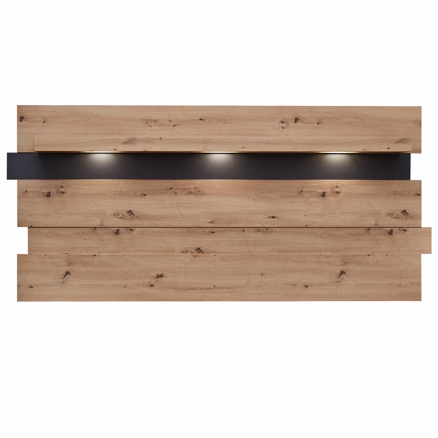 Wandpaneel - Artisan Eiche - Graphit - 202 cm 3 Wandpaneel - Artisan Eiche - Graphit - 202 cm