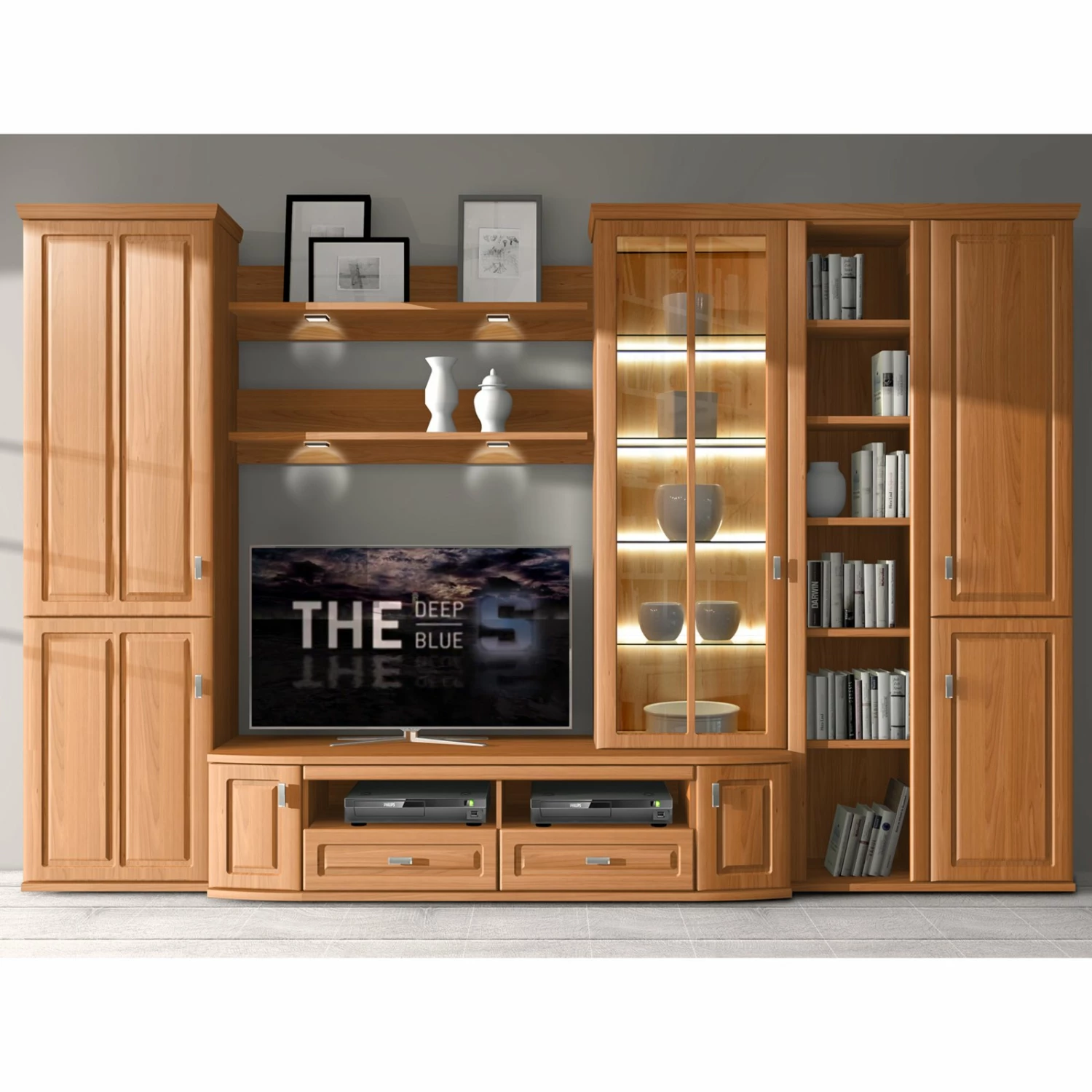 Wandboard - Kirschbaum - 120 cm 4 Wandboard - Kirschbaum - 120 cm – Bild 2