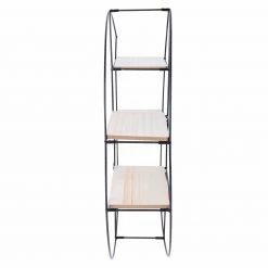 Wandregal - schwarz-natur - 70 cm -Günstiges Büro Geschäft 1257000500 05 1600Wx1600H