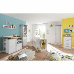 Wandregal - Pinie weiß - Trüffel - 100 cm -Günstiges Büro Geschäft 1306004700 02 1600Wx1600H