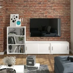 Standregal MOVER - weiß - 68x107 cm -Günstiges Büro Geschäft 1331001300 06 1600Wx1600H