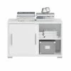 Kommode MOVER - weiß - 2 Schiebetüren - 68x46 cm -Günstiges Büro Geschäft 1331001700 1600Wx1600H